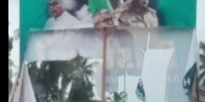 Perobekan Baliho dikabupaten Bireun
